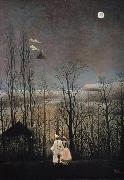 Henri Rousseau A Carnival Evening oil painting on canvas